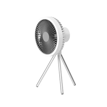 În aer liber Camping Ventilator Lampa USB cu Ventilator de Podea Trepied Desktop Fan Dormitor Mini Cort Ventilator de Tavan