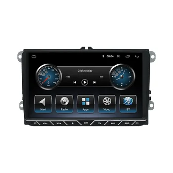 9 inch 2 din unitatea de cap android IPS ecran tactil, GPS auto navigatie casetofoane aparate de radio auto pentru VW Passat Polo