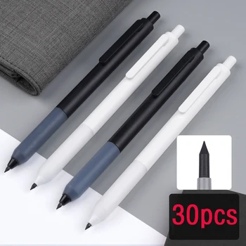30pcs Creion HB Set Nelimitat Scris Inkless Pen Lungă durată de Artă Schiță de Pictura Rechizite de Birou Papetărie Durabil