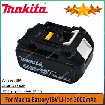 Makita 18V 3.0 Ah li-ion Pentru Makita BL1830 BL1815 BL1860 BL1840 Înlocuire Instrument de Putere a Bateriei