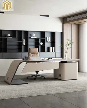 Modern si minimalist, birou, colț de birou, birou calculator, salon de frumusete de recepție și de consultare birou