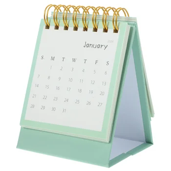 Birou Calendar De Birou Mici 2024 Calendar De Masă De Birou Calendar Calendar Obligatoriu