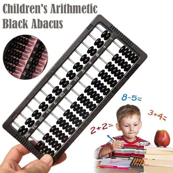 Copii aritmetică negru Margele abacus Matematică Calcula Tradiționale Abac Educație Jucarii pentru Copii de Învățare Matematica Jucărie