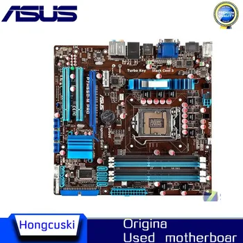 Folosit Pentru ASUS P7H55D-M PRO original, placa de baza DDR3 LGA 1156 Suport I3 I5 16GB USB2.0 VGA HDMI H55 uATX Desktop motherborad