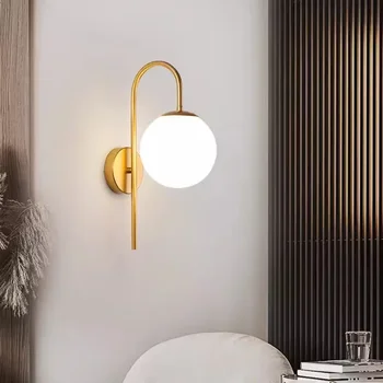 Modernă cu LED-uri Lampă de Perete Lux Tub Îndoit de Design de Lumină Dormitor Sufragerie Living Camera de Studiu Culoar Simplu de Interior Acasă Decorative Corpuri de iluminat