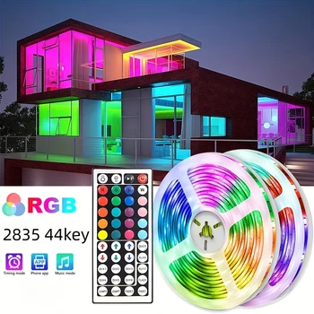 5 Metru Cu LED RGB 2835 de Schimbare a Culorii Luminii Bluetooth mod Inteligent de Lumină de Control de la Distanță Lumina de Noapte Decor