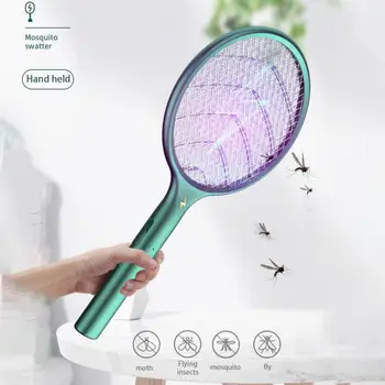 3 In1 Țânțar Swatter Fotocatalizator De Țânțari Capcana Electric Repellent Mosquito Killer Lampa Anti Insecte Bug Zapper Interioară În Aer Liber