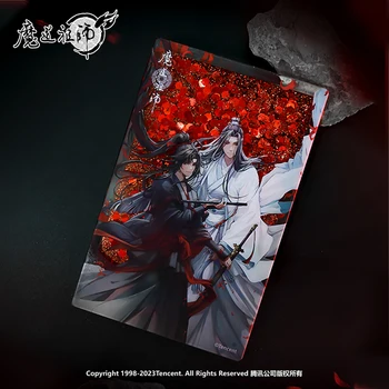 Anime Maestru de Demonic Cultivare de-a Cincea Aniversare Serie MDZS Acrilic Model Shikishi Insigna Wei Wuxian Lan Wangji