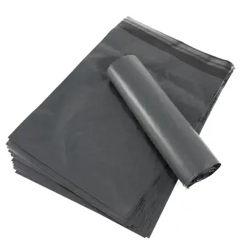 100buc/lot Plic Negru Saci de Depozitare din Plastic de Curierat de Livrare Sac Impermeabil Auto-Adezivă de Etanșare Husă de Corespondență Saci
