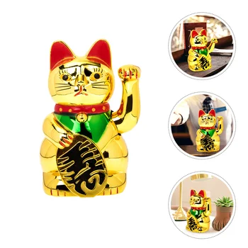 Cat Noroc Fluturând Brațul De Aur Maneki Neko Avere Cat China Ornamente Avere Bani Noroc Cat Figurine Feng Shui Primitoare