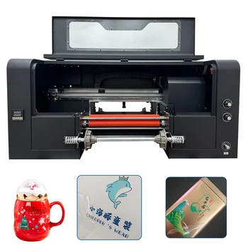 Cele Mai Recente Dtf Uv Imprimante Inkjet Printer Roll Pentru Rola De Autocolant Masina De Imprimare Pentru Un B Film A3 Uv Dtf Printer
