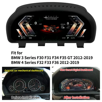 Krando Pilotaj Pentru BMW Seria 3 F30 F31 F34 F35 GT Seria 4 F32 F33 F36 2012 - 2019 Digital Cluster Instrument Inteligent Vitezometru