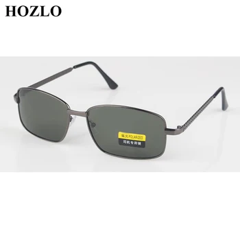 Moda Retro Bărbați ochelari de Soare Polarizat de sex Masculin ochelari de Soare de Conducere Călătorie de Pescuit Ochelari de Metal Pătrat Umbra Ochelari de Soare UV400
