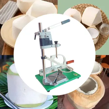 Nucă De Cocos Proaspete Instrumente De Tăiere Inox Tineri De Nucă De Cocos Decojite Mașină Comerciale Verde De Nucă De Cocos Capac Cutter