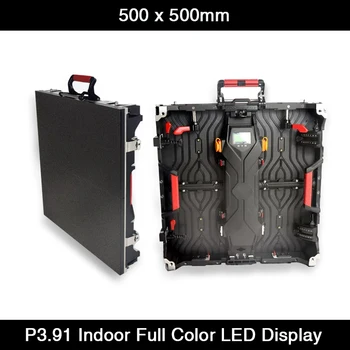 12Pcs/Lot Conexiune Rapidă Hard-Link-ul P3.91 Video cu LED-uri de Perete Rapid de Blocare 500*500 mm Panou cu LED-uri pentru Stadiul Eveniment Display LED