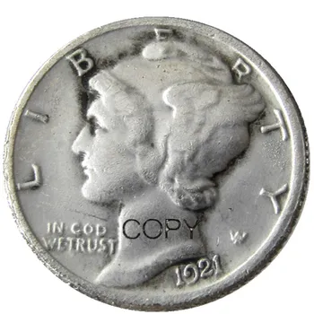 NE Mercur Ban 1921 PD Argint Placat cu Copia Monede