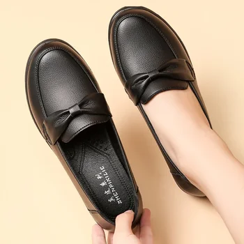 2023 Toamna Pantofi pentru Femei de Moda Confortabil Mocasini Pantofi Casual Femei Talpă Moale Single Confortabile Pantofi de Culoare Solidă