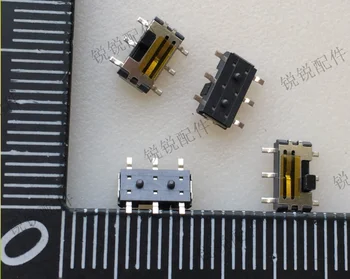 Transport gratuit Pentru original 6-pin patch-uri de Comutare 6-pin 2-stop verticale patch-uri micro comutare comutator glisant