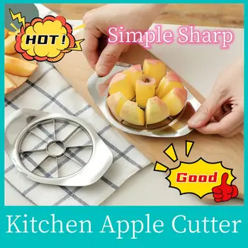 Gadget-Uri De Bucătărie Din Oțel Inoxidabil Apple Cutter Feliator De Legume Fructe Instrumente De Bucatarie Accesorii Apple Ușor De Tăiat Tăietor Cutter