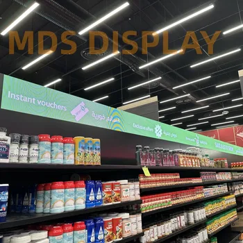 2023 Noua Tehnologie P1.875 CONDUS Raft Ecran Ușor de Instalare de Control Inteligent Supermarket Cumpărături de vânzare cu Amănuntul de Publicitate