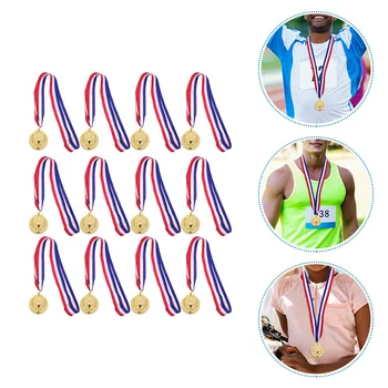 10 Buc Medalia De Jucărie Medalii Premii De Fotbal Trofee Jucarii De Aur, Argint Și Cupru