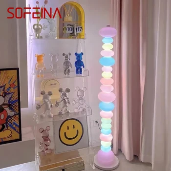 SOFEINA Copii Nordice Lampa de Podea Culoare Familie Modernă sufragerie Dormitor Creativitatea LED-uri Decorative Atmosfera