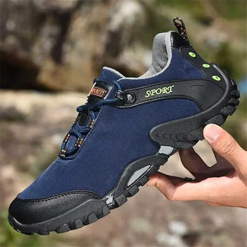 legat în pădure adidași bărbați populare turism pantofi de hiking pentru barbati sport desprindere krasovki calitate de top Speciale alergători YDX2