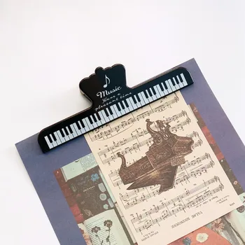 1buc Carte de Muzică Pagina de Suport Marcaj Sheet Music Clip Muzica Foaie Suport Clip pentru Pian Tastatură Standuri și Cărți Adorabil Pagina