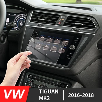 Pentru Volkswagen VW Tiguan MK2 2016 2017 2018 Mașină de Navigare GPS cu Ecran de Sticlă Oțel Film Protector de Control Al Ecranului LCD