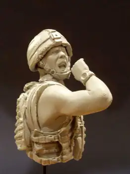 Unassambled 1/12 Moderne Britanic bust Rășină figura model în miniatură kituri Nevopsite