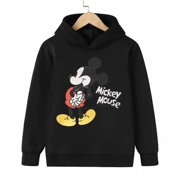 Copii Hanorace Mickey Mouse-ul de Brand de Haine Copii Baieti Fete Maneca Lunga Pulover de Copil Pulover Toamna Hanorac Haine