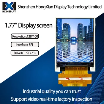 1.77 Inch LCD Display 128*160 ST7735 SPI Modul LCD Display Mic Instrument Nu Touch Screen transport Gratuit