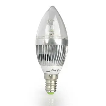 Bec lumanare LED SMD E14 3W Zi / Cald Alb Stil