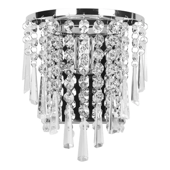Moderne De Cristal Lampă De Perete Chrome Tranșee De Perete De Lumină Pentru Camera De Zi Baie Casa De Iluminat Interior Decor