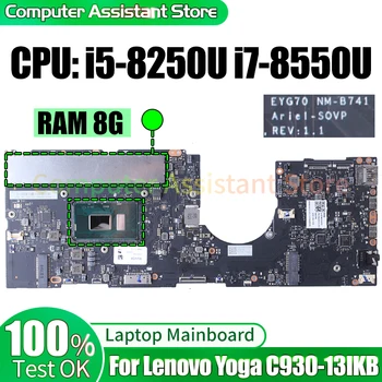 Pentru Lenovo Yoga C930-13IKB Laptop Placa de baza NM-B741 5B20S72099 5B20S72103 5B20S72101 i5-8250U i7-8550U Notebook Placa de baza