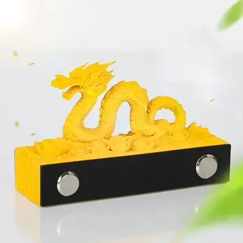 Mesaj de Hârtie 3D Sculptură Note de Hârtie pe Post de Memo-uri Dragon Forma de Artizanat lucrate Manual Notepad 2024 Anul Nou de Mână-lacrima DIY Hârtie Notă Memo