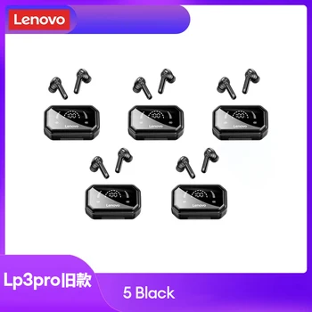 Lenovo LP3 Pro TWS 2/3/5pcs Cască Bluetooth Wireless Touch Control Pavilioane LED Display Mare, Baterie 1200mAh de Încărcare Cutie