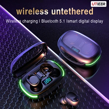 NOI Y70 Căști fără Fir Bluetooth Sunet de Înaltă Calitate pentru Căști Mini Ture In-ear diplay LED Căști Cu Microfon